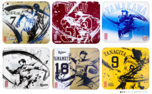 パリーグの墨絵