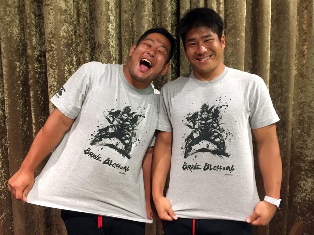 JAPANチームビルド墨絵Tシャツ